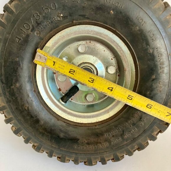 4.10/3.50-4 Tire & Wheel Snowblower Hand Truck Lawn Mower - Picture 3 of 7